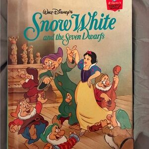 Disney Storybook with Colorful Illustrations